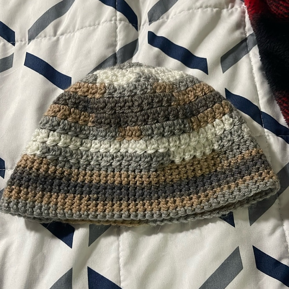 Beanie hat man or woman